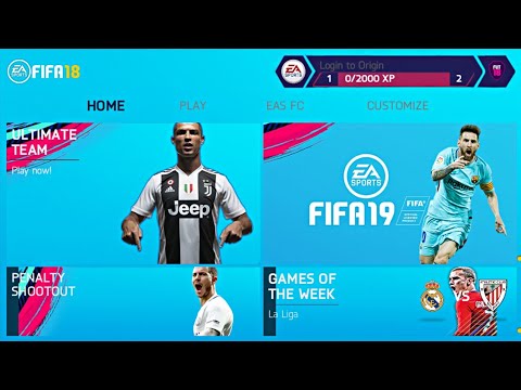 FIFA 19 MOD FIFA 14 Android Offline New Menu, Latest Transfers Best Graphics