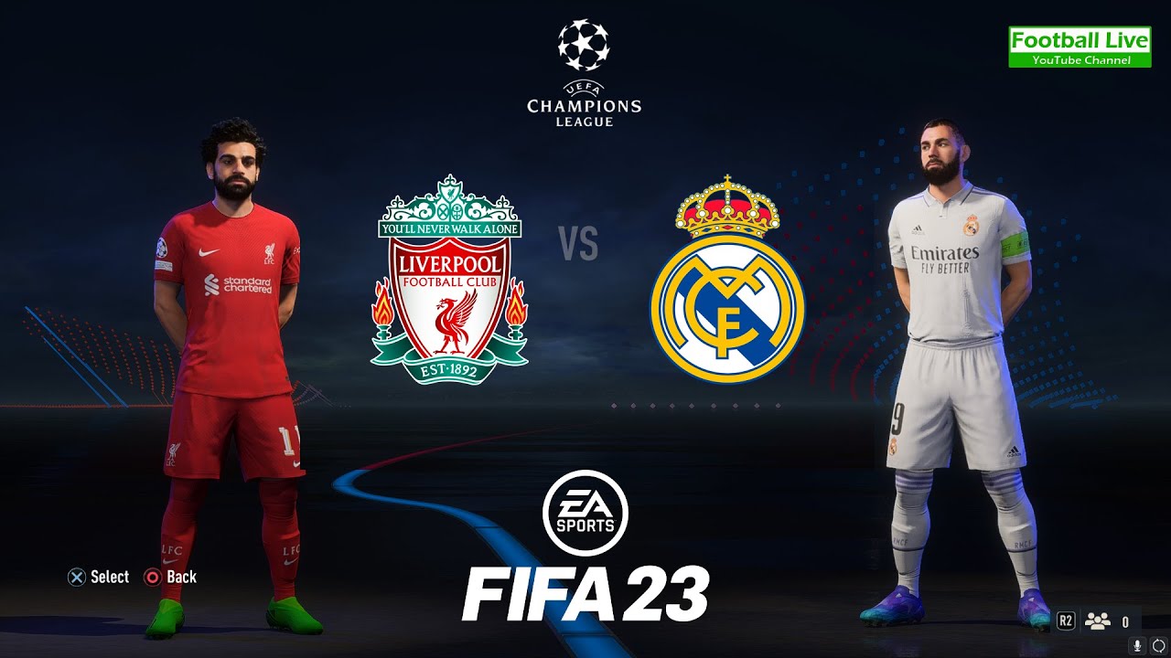 FIFA 23 | Liverpool vs. Real Madrid | UEFA Champions League 2022/23 | Gameplay PC