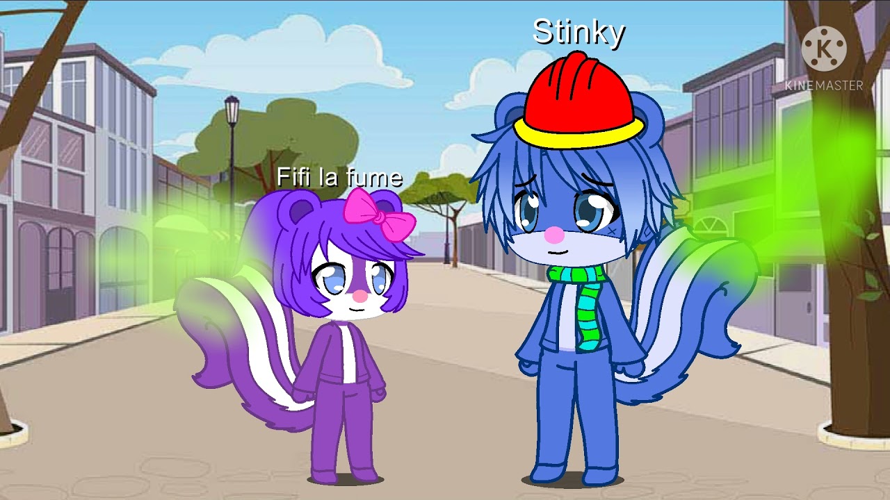 Fifi la fume meets Stinky