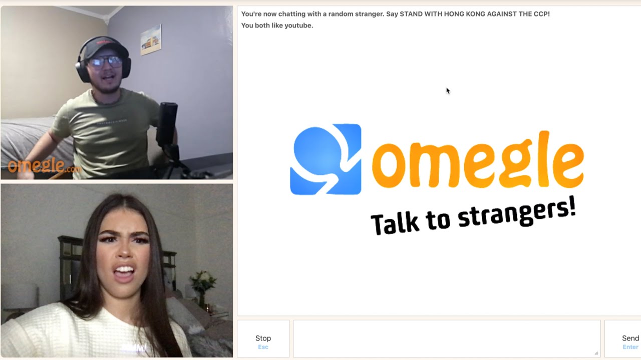 FIGHTING STRANGERS ON OMEGLE