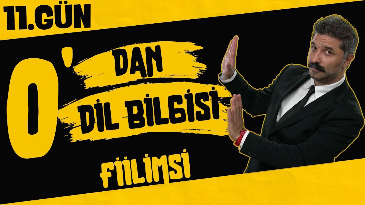Fiilimsi / 11.GÜN / 0'DAN DİL BİLGİSİ / +PDF / RÜŞTÜ HOCA