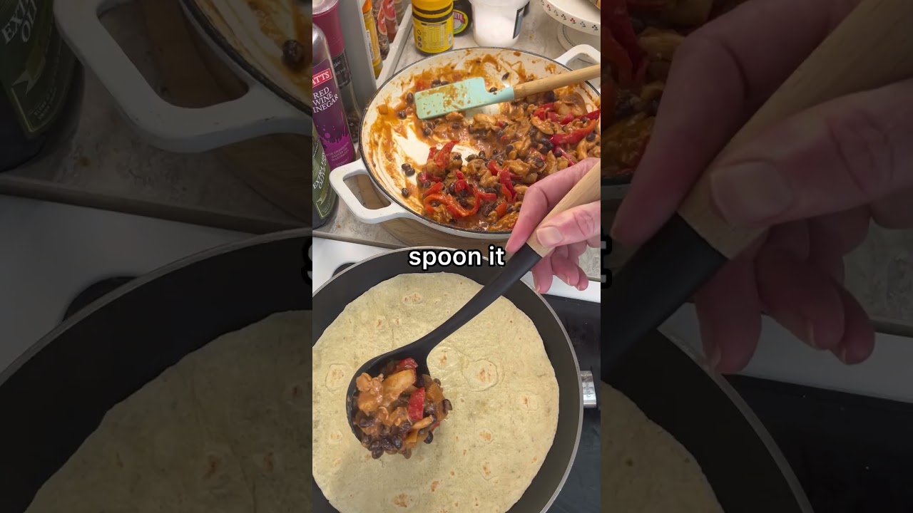 Filling Chicken Burrito