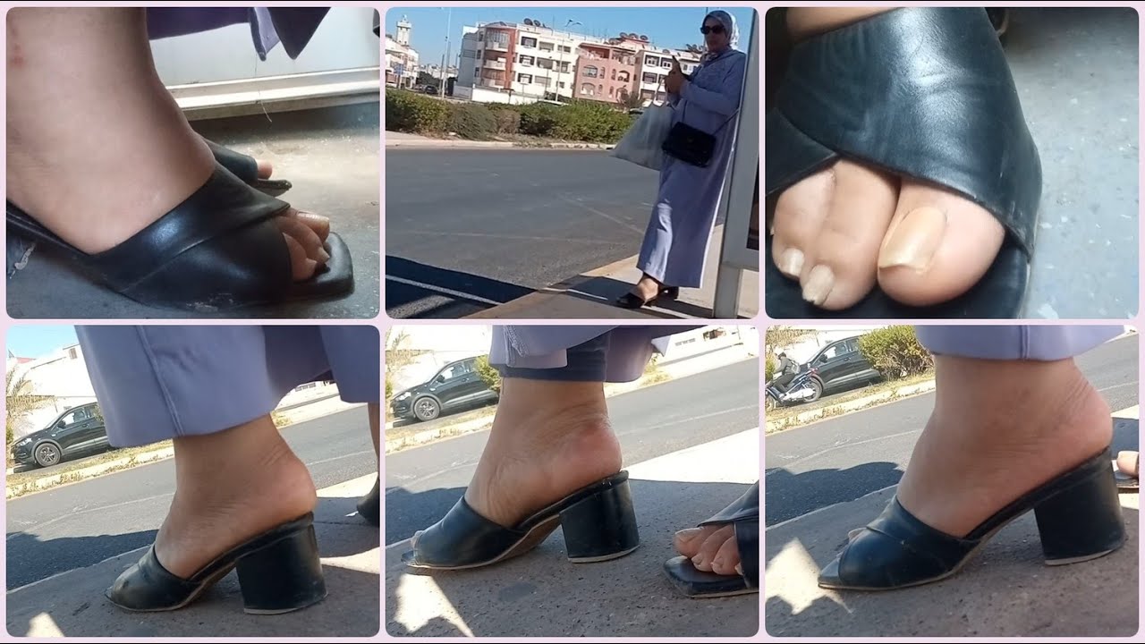 Film #32 Hijab Shoeplay Close Up| Full video available