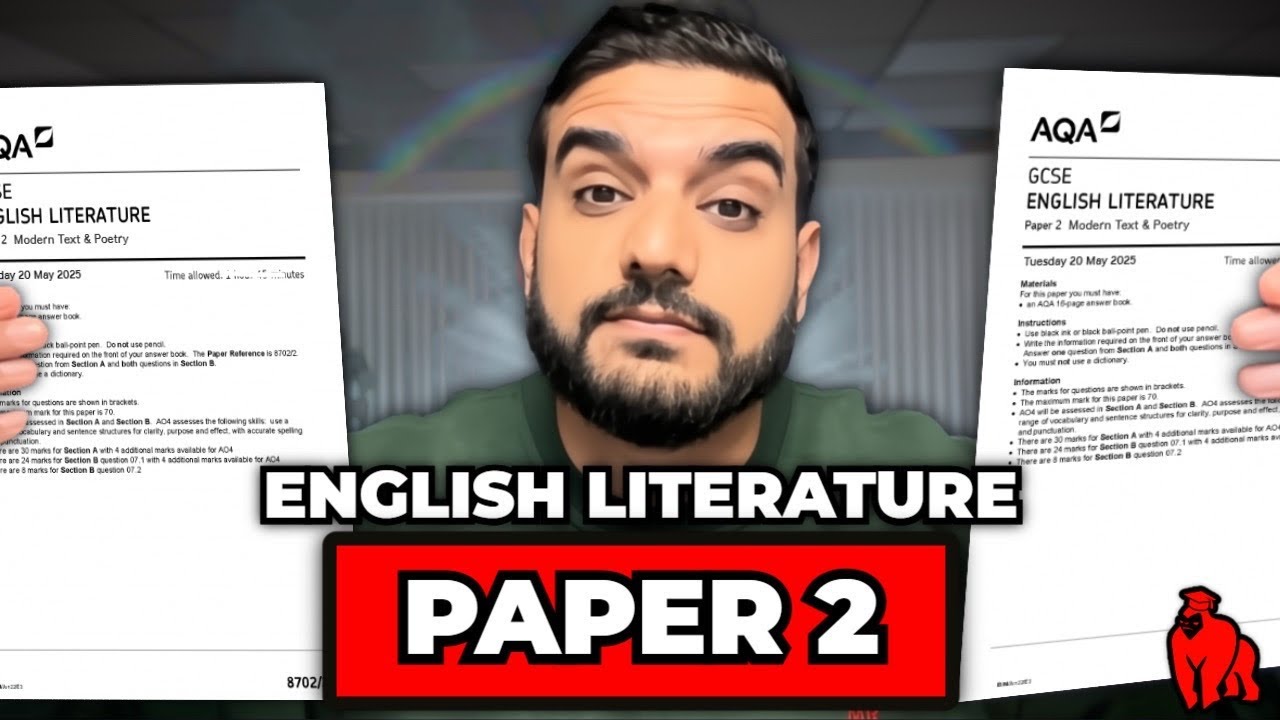 Final Tips For English Literature Paper 2