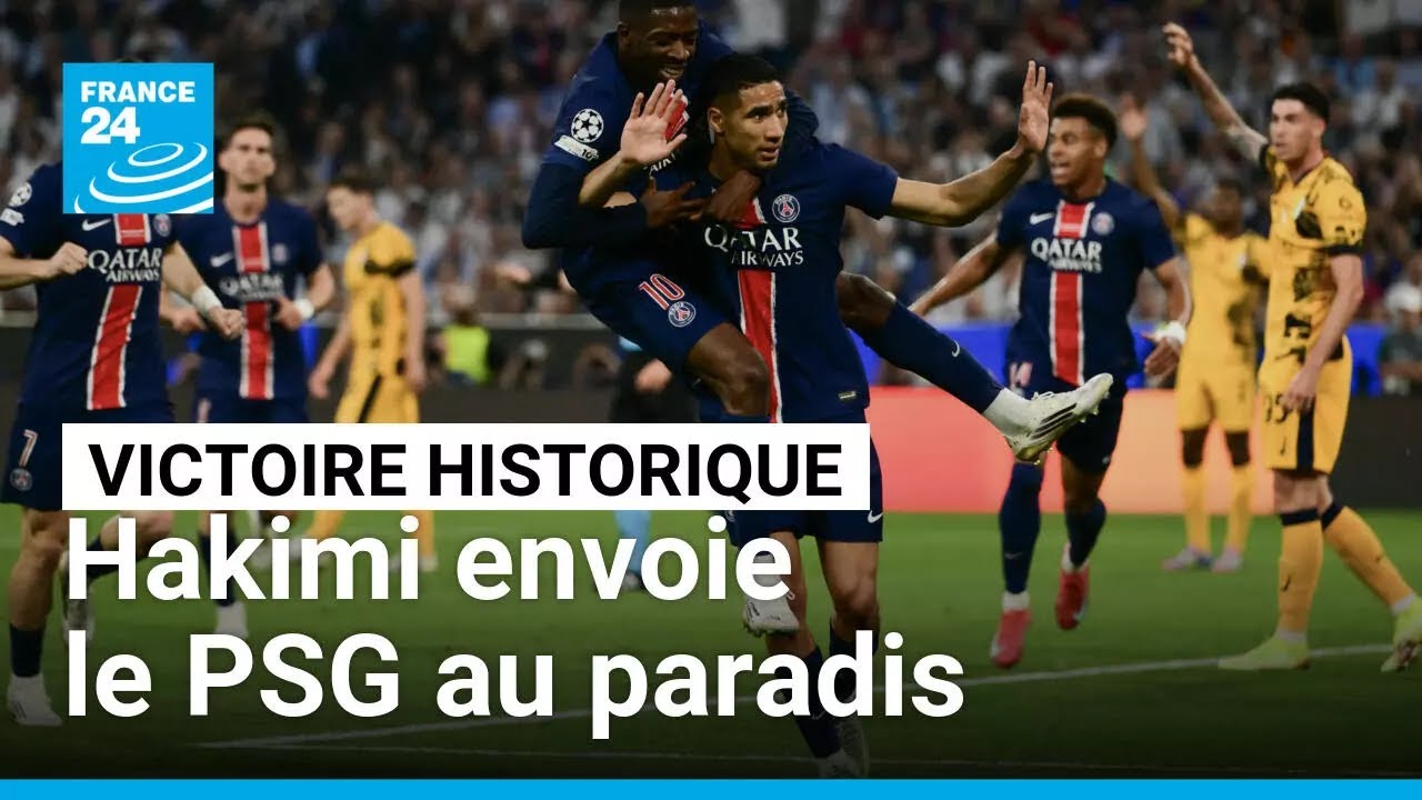 Finale de la Ligue des champions : Hakimi et Doué envoient Paris au paradis • FRANCE 24