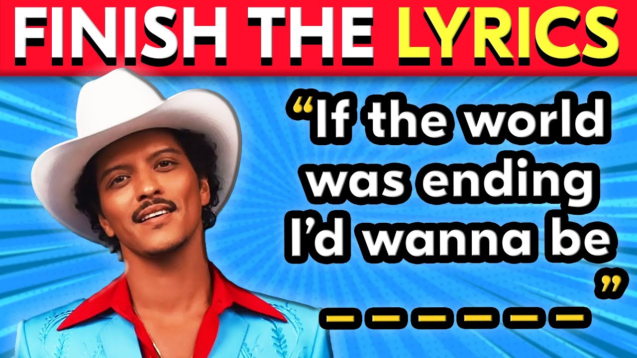 FINISH THE LYRICS🎵 Most Popular 2020-2025 Songs 📢 | Music Quiz