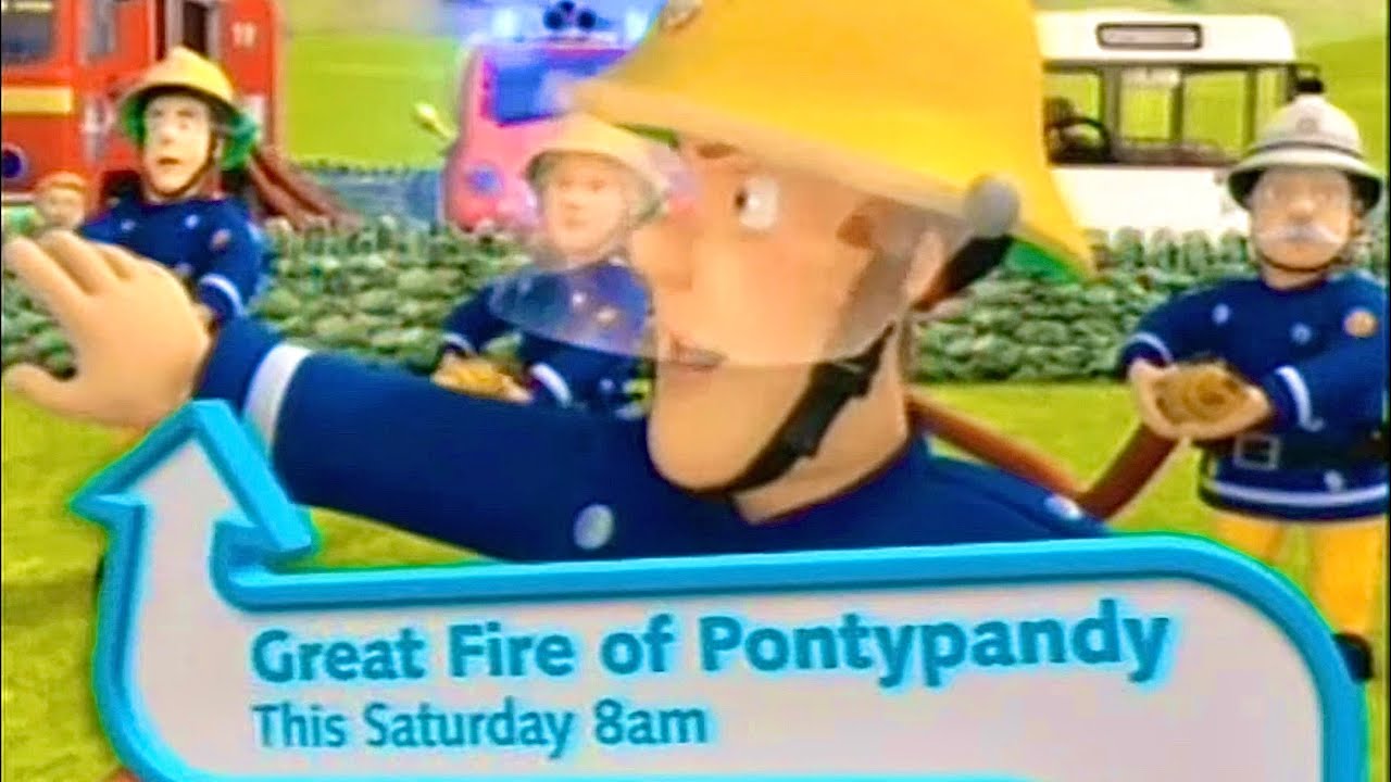 FIREMAN SAM MOVIE | THE GREAT FIRE OF PONTYPANDY | Cartoonito Promo CONTINUITY