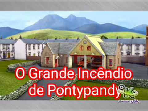 Fireman Sam The Great Fire of Pontypandy Intro Brazilian Portuguese 🇧🇷