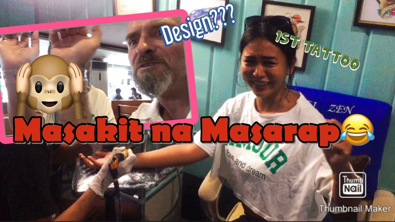 FIRST TATTOO ko😍| MORENA KAYE