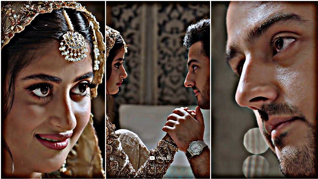 First Wedding Night Romantic Status | Ik Lamha Ft. Sajal Ali & Azaan sami Khan | HQ |