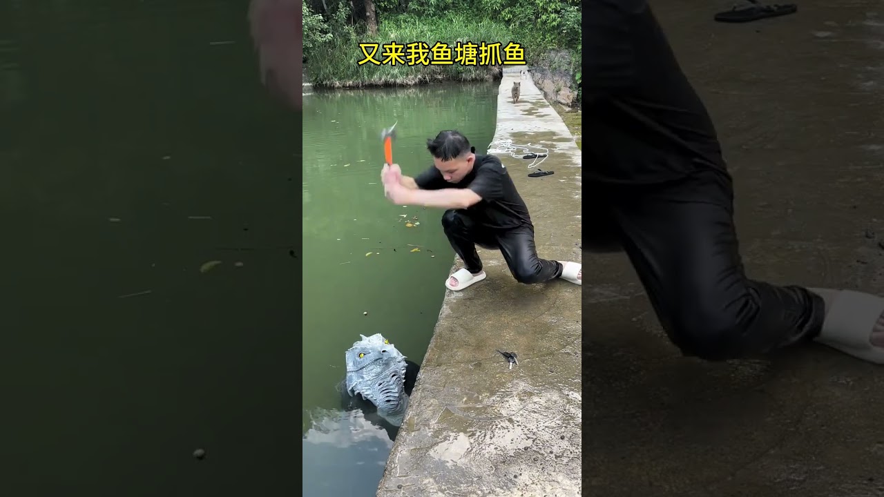 #fishing #hugh #outdoors #bamboo1 #funny #camping