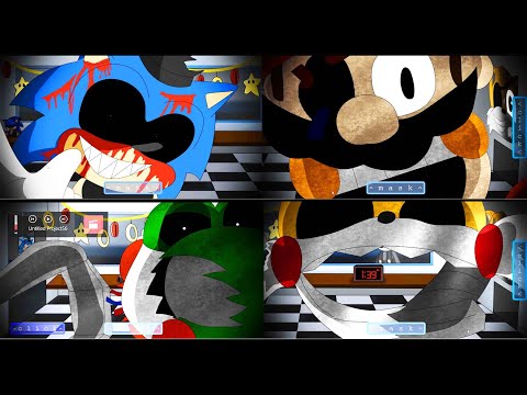 Five Nights at SONIC'S 3: Reburned - All Jumpscares