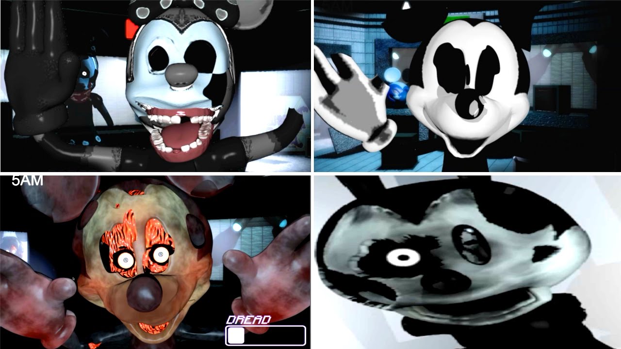 Five Nights at Treasure Island 2: Original ALL JUMPSCARES