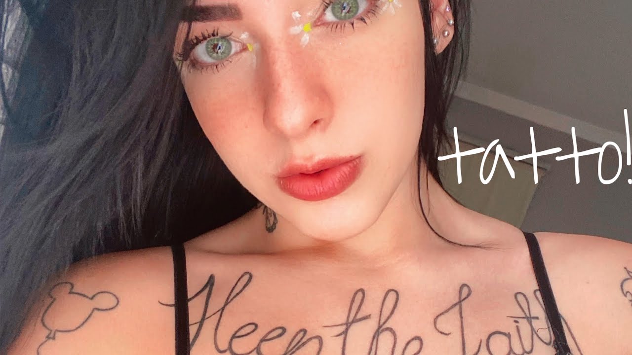 Fiz mais uma tatto igual da Mc Mirella! | Sharon Mel