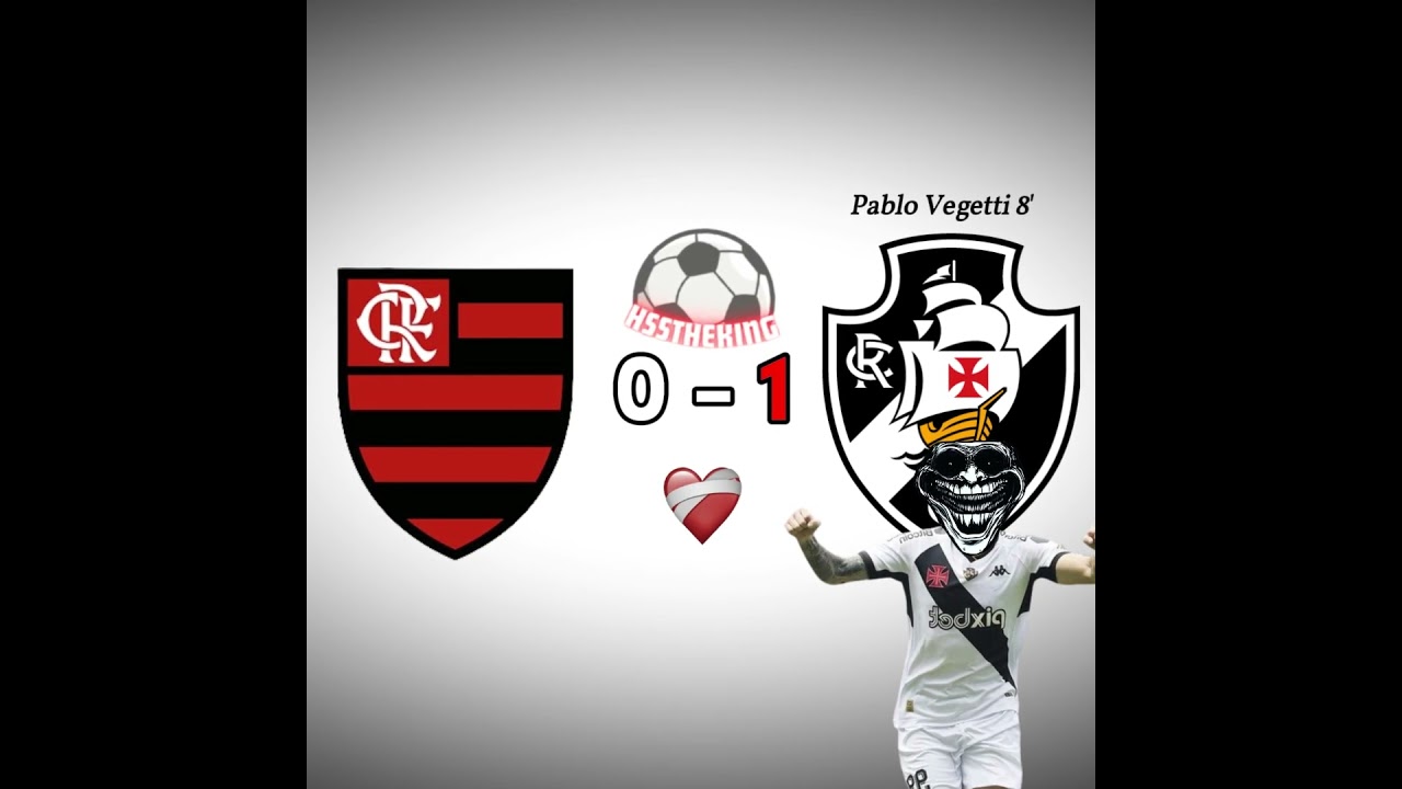 FLAMENGO 6 X 1 VASCO☠️​ #football #edit #viral #sports #trollface #brasil #flamengo #footballedits