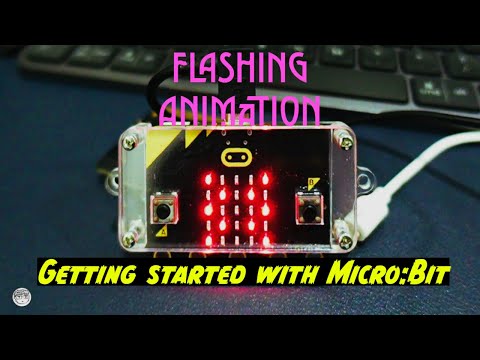 Flashing Animations: Getting started with BBC's Micro:Bit