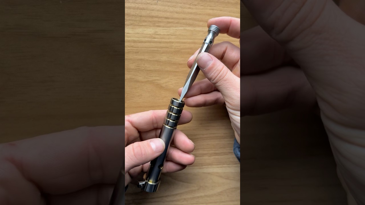 Flashlight… or Stiletto Knife?