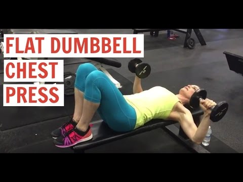Flat Dumbbell Chest Press