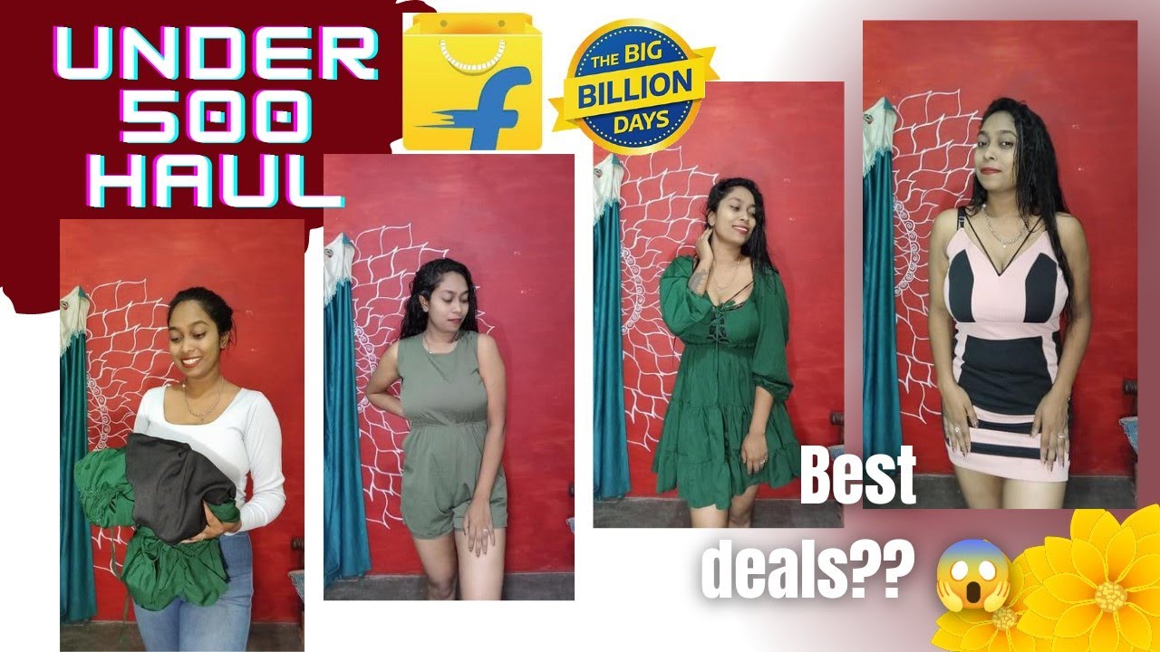Flipkart big billion days clothing haul under 500? | best deals? | fashion with suman keram