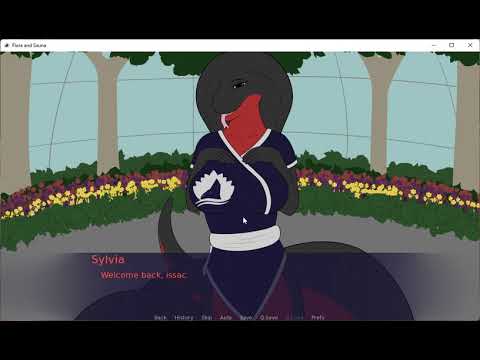 flora and sauna;sylvia eats you
