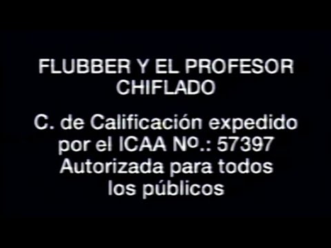 Flubber (1ªVersión) (VHS 1998)