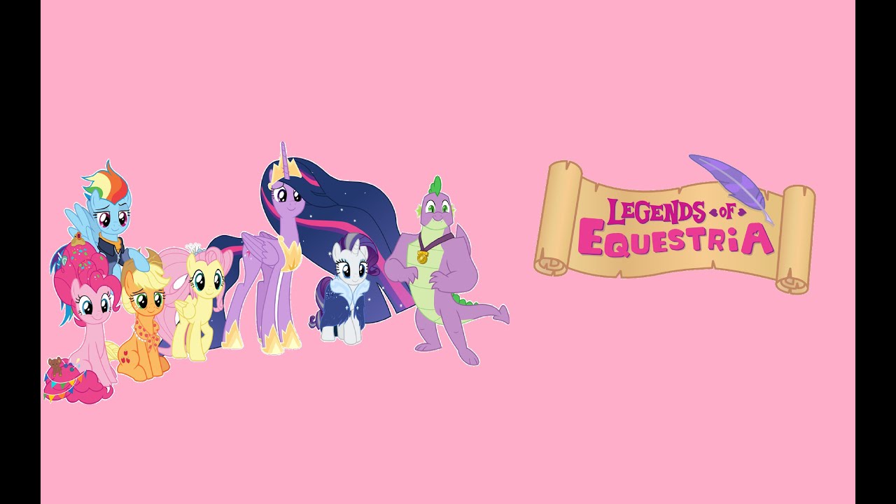 fluttershy plays legends of equestria (and the game just exited) (ft. rarity)