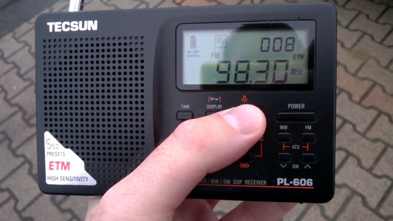 FM scan Baja Hungary Tecsun 606 pl 13.1.18