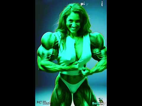 FMG female muscle growth expansion she hulk transformation