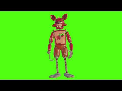 fnaf foxy green screens