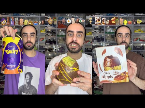 Food ASMR EXOTIC Easter Eggs Compilation MUKBANG 😍