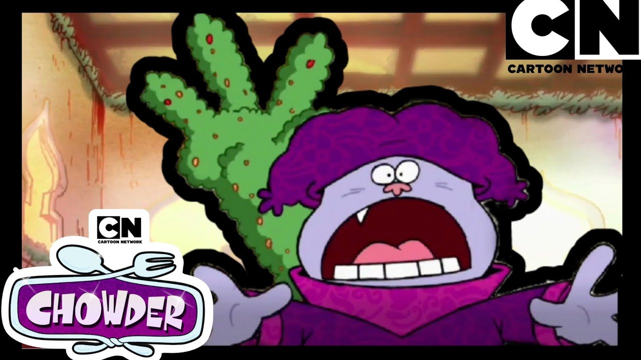 Food Wrestling | Chowder | Cartoon Kids