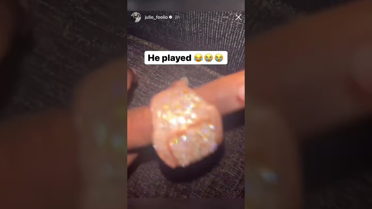 Foolio Robbed His Opps🤔😱 #jacksonville #florida #rapper #robbery #crime #ig #opps #ring #chain #fy