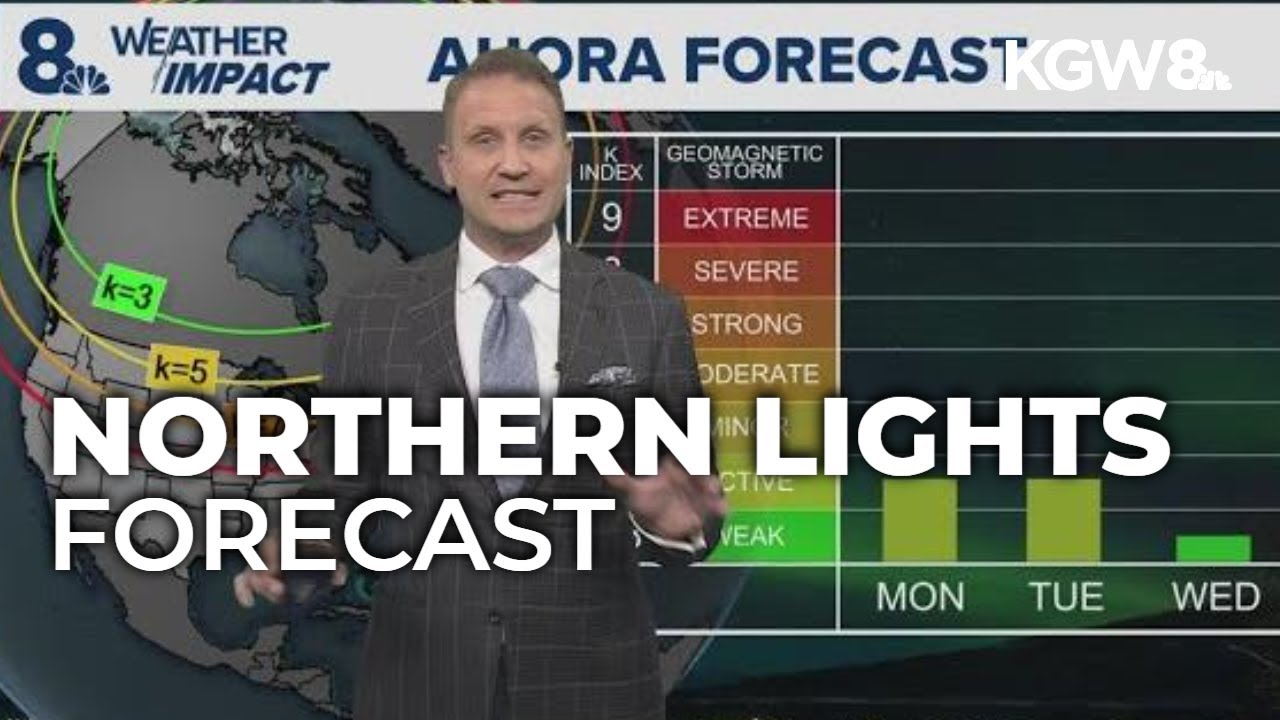Forecast for Northern Lights display