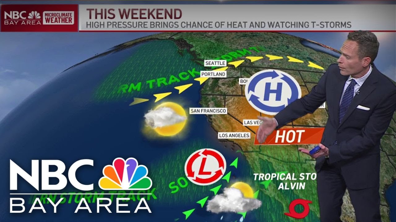 Forecast: Temps to dip and tropical storm Alvin latest