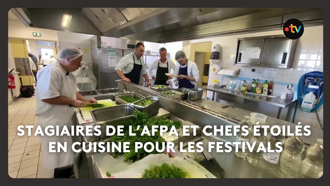 Formation, cuisine et festival, les ingrédients de la recette pour les repas du festival Art Rock