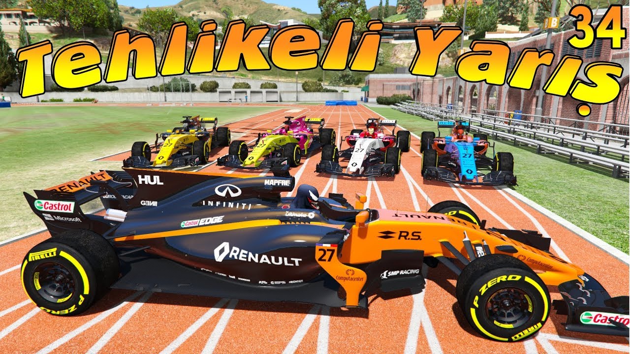 FORMULA 1 ÇOK HIZLI TEHLİKELİ YARIŞ - Joker Sunucu