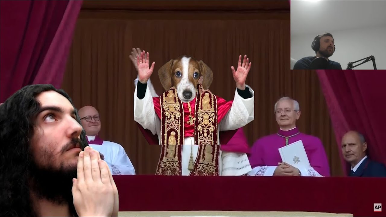 Forsen reacts to the New Pope reveal