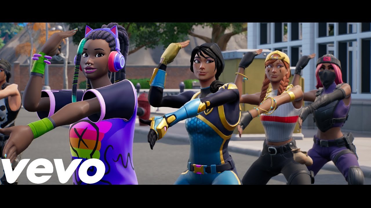 Fortnite - Copines (Fortnite Music Video) Aya Nakamura - Copines