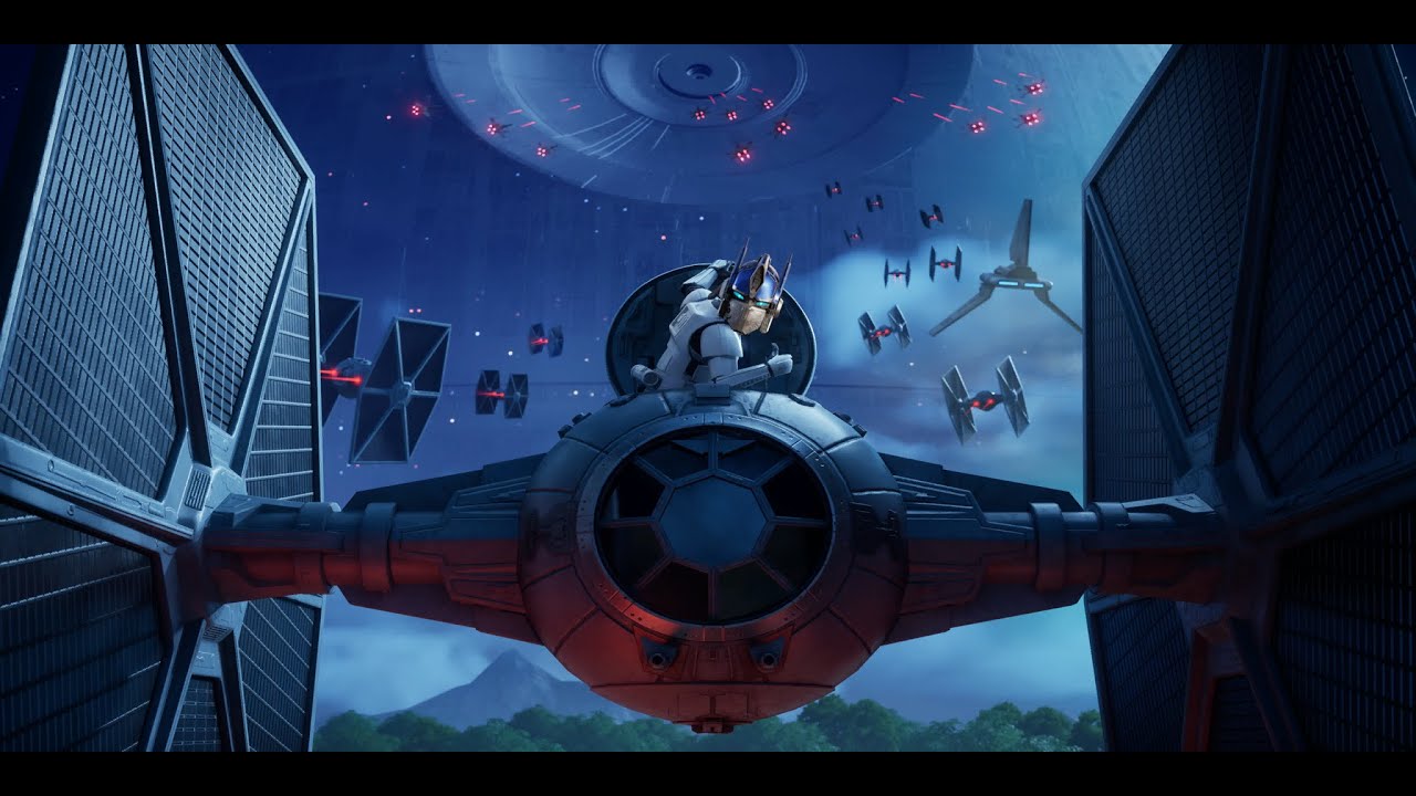 FORTNITE: DEATH STAR SABOTAGE w/ OPTIMUS PRIME
