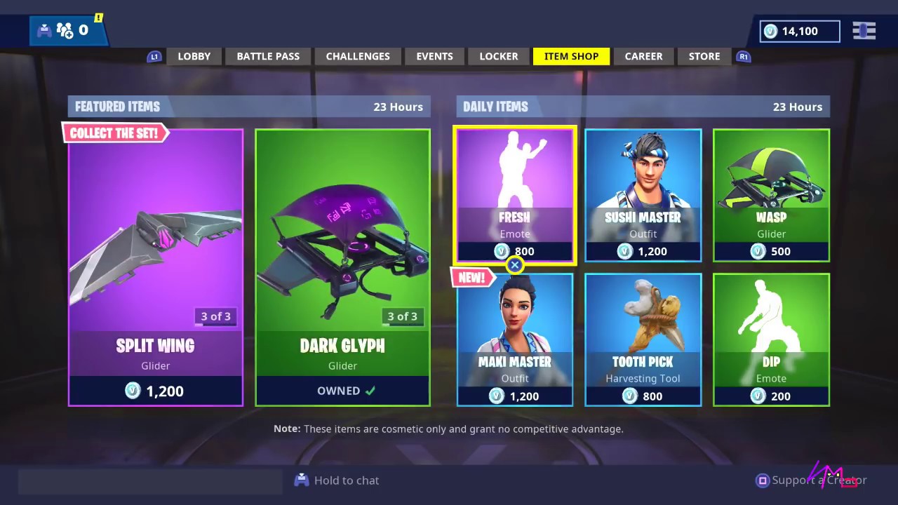 Fortnite Item Shop: NEW MAKI MASTER SKIN! [November 20th 2018] Fortnite Battle Royale