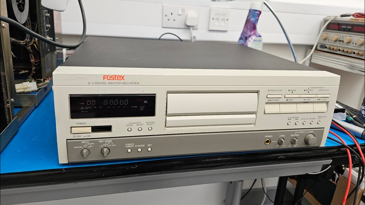 Fostex D-5 Master Recorder Repair (soon to go on Ebay)