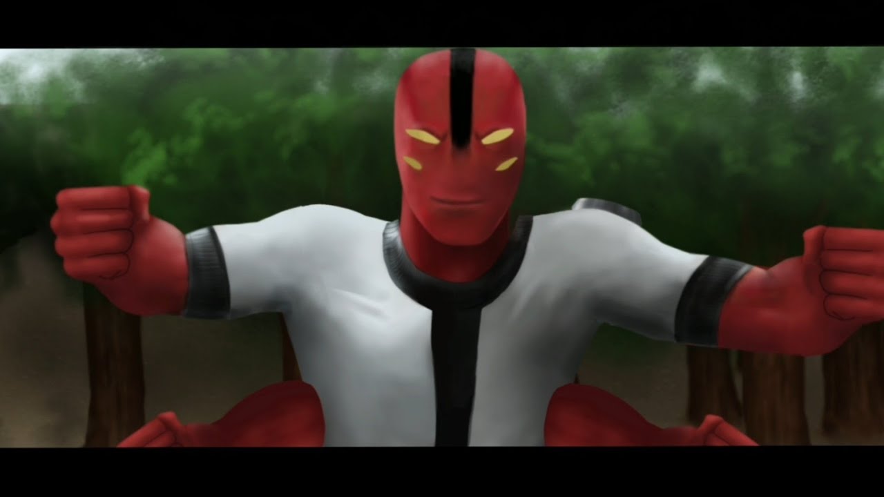 Fourarms confronts Kevin (Ben 10 short film)