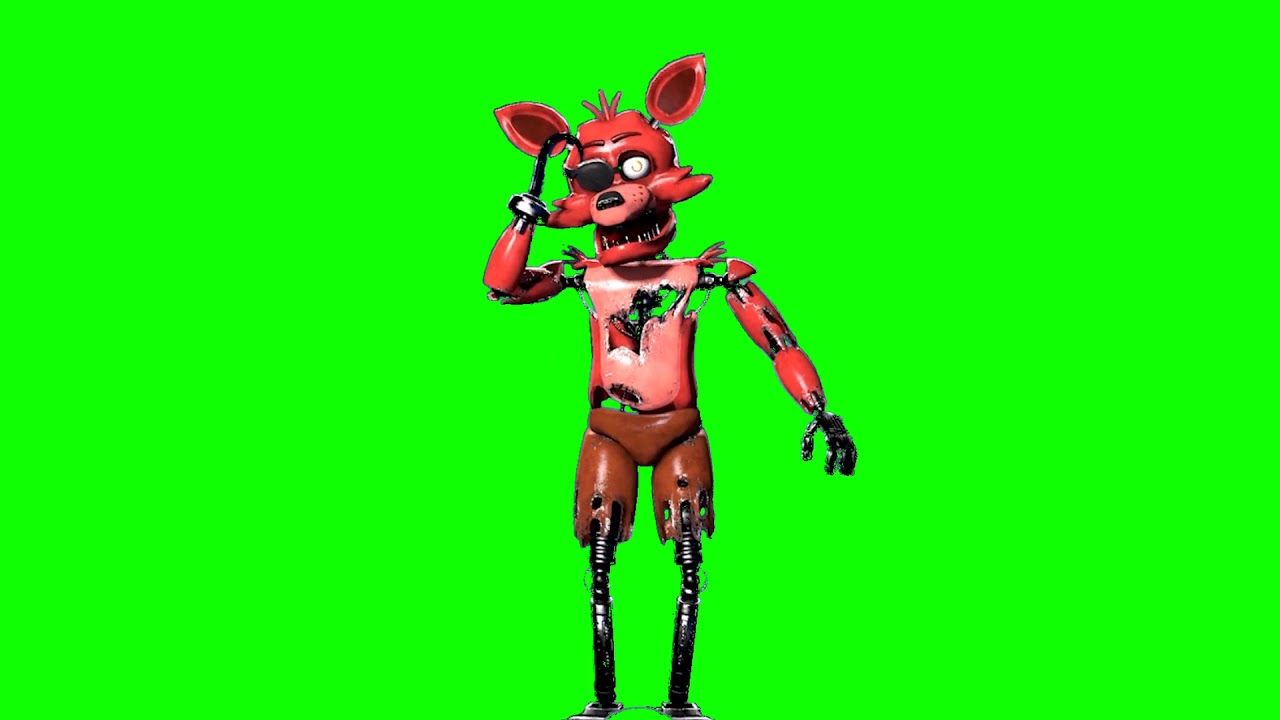 Foxy Green Screen Fnaf Ar
