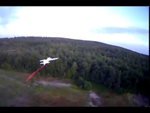 FPV Foam Combat Plane vs EPP Robot Plane Streamer Combat