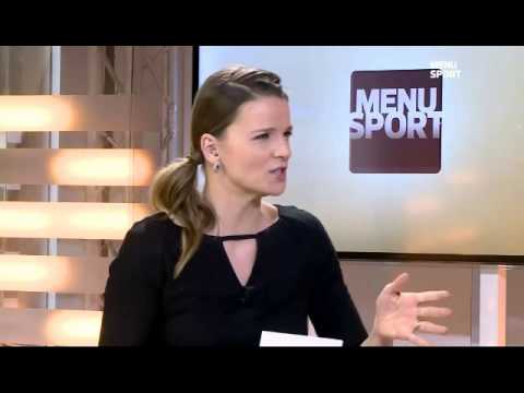 France Pierron hot legs 02/17/15
