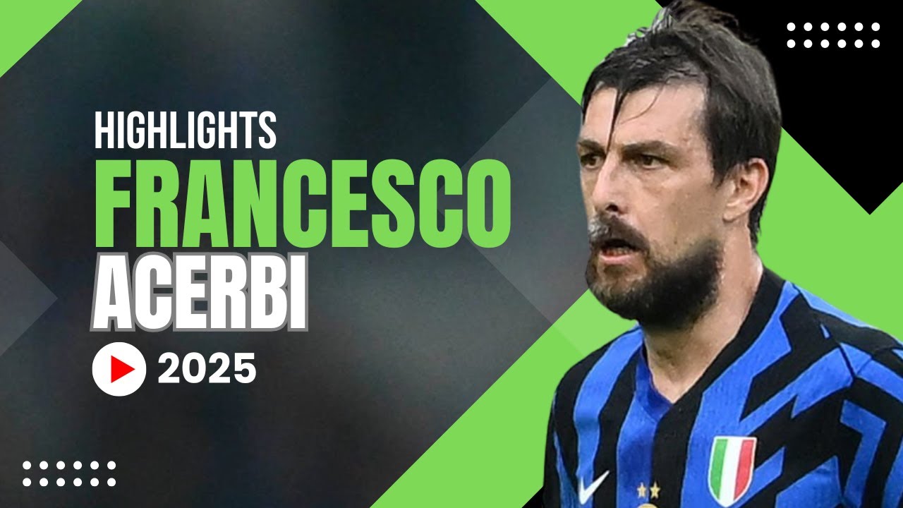 Francesco Acerbi 2025 ● Defensive Wall🛡️ | Inter Milan Highlights