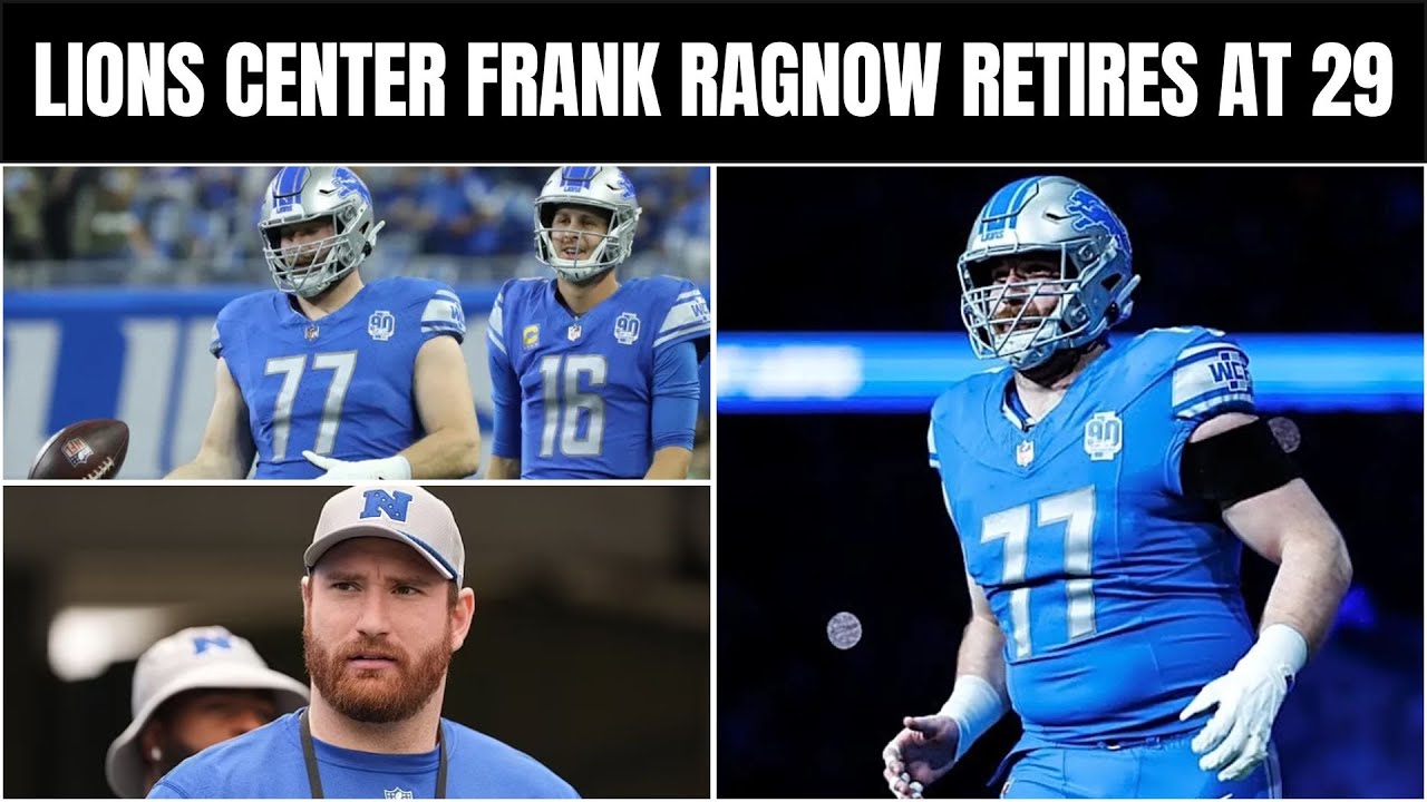 Frank Ragnow's Emotional Farewell: Lions' Center Retires!