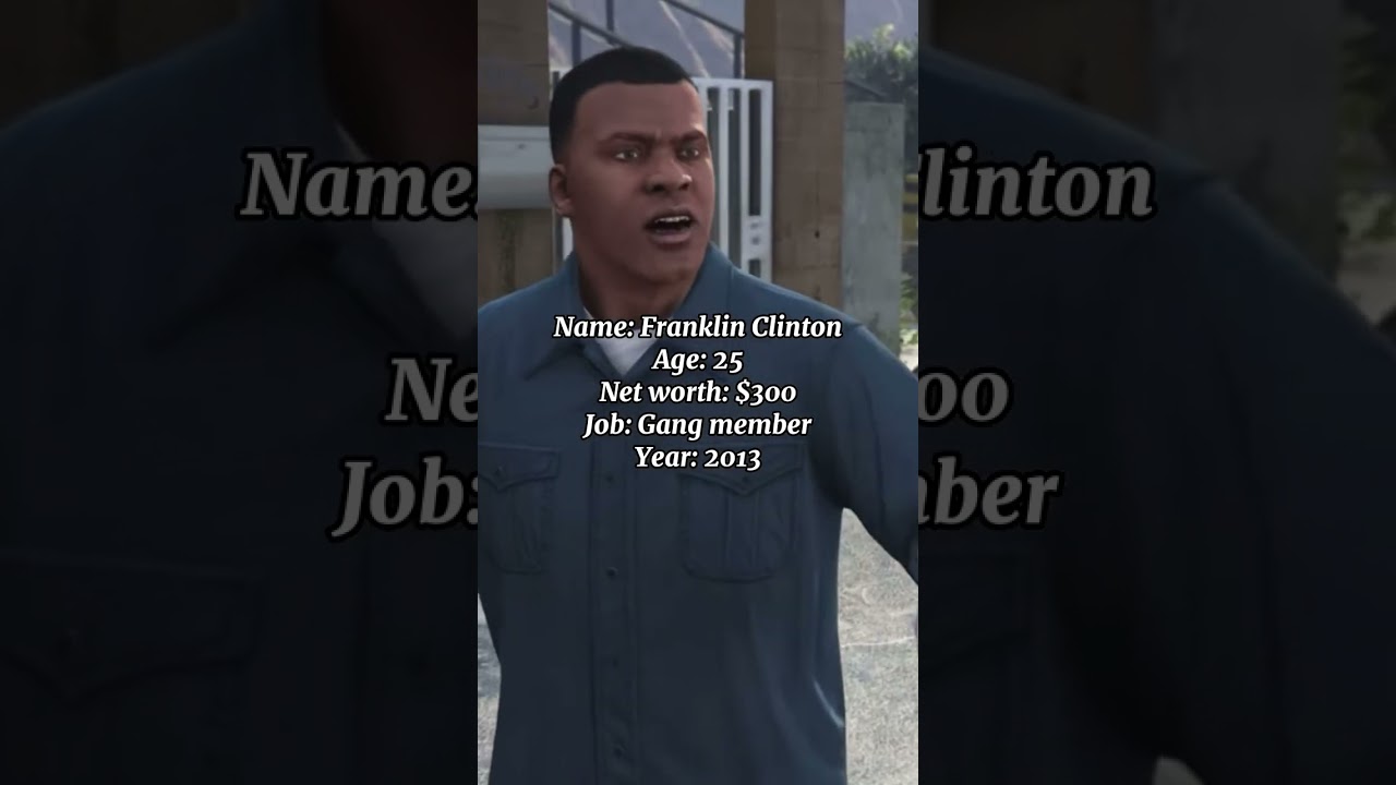 Franklin Clinton Then VS Now 👑 | #gta5 #grandtheftauto #recommended #viral #shorts #trend