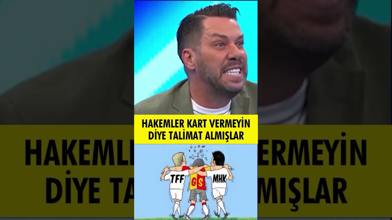 Fırat aydunus; Hakemler kart vermeyin diye talimat almışlar!! #galatasaray #fenerbahçe #fırataydınus