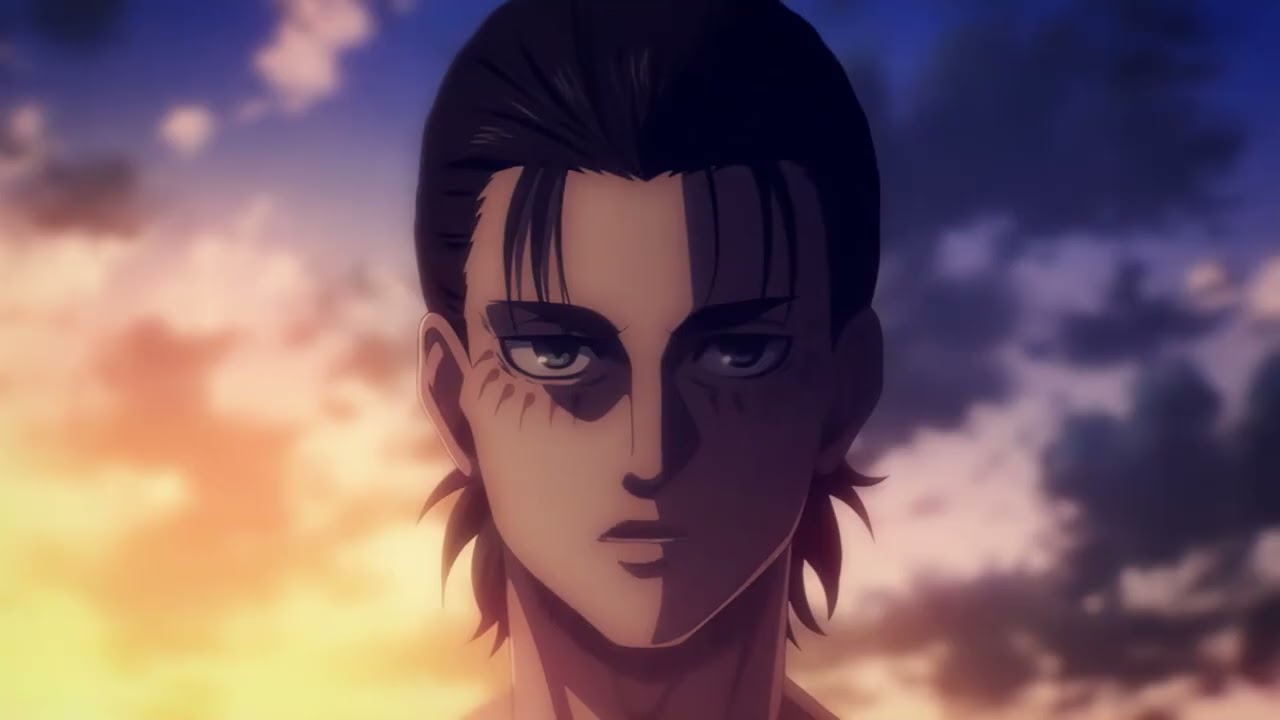 Free Eren Yeager Raw Clips For Editing (1080p)